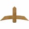 Ekena Millwork Bellingham Rough Sawn Timber Gable Bracket, Western Red Cedar, 48"W x 24"H x 6"D x 6"F, 12/12 Pitch GBW048X24X0606BEL00RWR - alternate 1